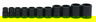 1/2 - 1 1/8" Williams 1/2" Dr Shallow Impact Socket Set 6 Pt 11 Pcs - WS-4-11RC