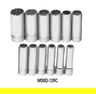 13 - 30MM Williams 1/2" Dr Deep Socket Set 12 Pt 12 Pcs - MSSD-12RC
