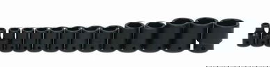 3/8 - 1 1/4" Williams 1/2" Dr Shallow Impact Socket Set 6 Pt 14 Pcs - WS-4-14