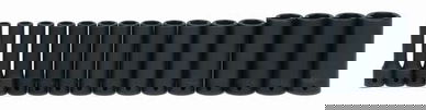 10 - 27MM Williams 1/2" Dr Deep Impact Socket Set 6 Pt 16 Pcs - MS-14-16RC