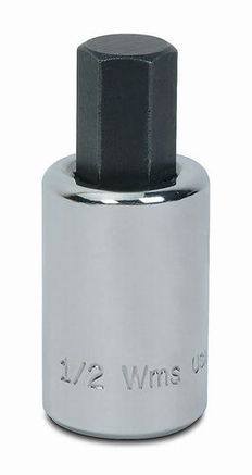 1/4" Williams 1/2" Dr Hex Bit Socket - SA-8A