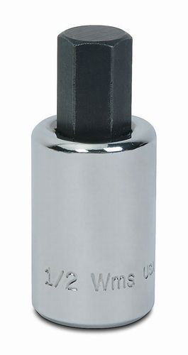 3/8" Williams 1/2" Dr Hex Bit Socket - SA-12A