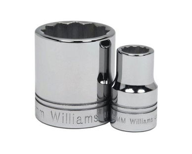 15MM Williams 1/2" Dr Shallow Socket 12 Pt - STM-1215
