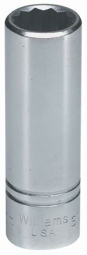 14MM Williams 1/2" Dr Deep Socket 12 Pt - SMD-1214