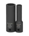 3/8" Williams 1/2" Dr Deep Impact Socket 12 Pt - 37412