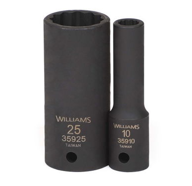 26MM Williams 1/2" Dr Deep Impact Socket 12 Pt - 35926