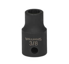 7/8" Williams 1/2" Dr Shallow Impact Socket 12 Pt - 35528