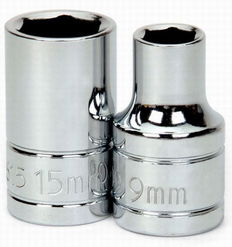 10MM Williams 1/2" Dr Shallow Socket 6 Pt - 32510