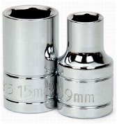 36MM Williams 1/2" Dr Shallow Socket 6 Pt - 32536