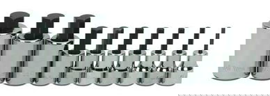 1/8 - 5/8" Williams 3/8" Dr Hex Bit Socket Set 10 Pcs - WSBS-10RC
