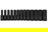 7 - 19MM Williams 3/8" Dr Deep Impact Socket Set 12 Pt 13 Pcs - 36924