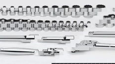 SAE & MM Williams 3/8" Dr Socket & Tool Set 6 Pt & 12 Pt 29 Pcs - WSMB-29F