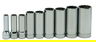 3/8 - 7/8" Williams 3/8" Dr Deep Socket Set 12 Pt 9 Pcs - WSBD-9RC