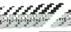 4 - 10MM Williams 3/8" Dr Ball Hex Socket Set 7 Pcs - 31904
