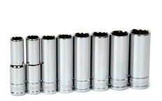 13 - 17MM Williams 3/8 Dr Deep Socket Set 12 Pt 8 Pcs - 31934