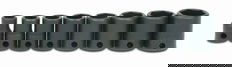 5/16 - 3/4" Williams 3/8" Dr Shallow Impact Socket Set 6 Pt 8 Pcs - WS-2-8