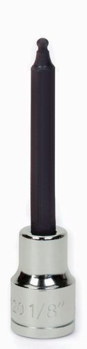 9/64" Williams 3/8" Dr Ball Hex Long Bit Socket - 35131