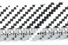 1/8 - 3/8" Williams 3/8" Dr Long Ball Hex Bit Socket Set 8 Pcs - 31947