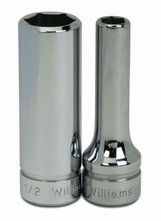 1/4" Williams 3/8" Dr Deep Socket 6 Pt - BD-608