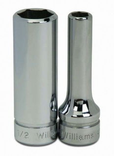 1/2" Williams 3/8" Dr Deep Socket 12 Pt - BD-1216