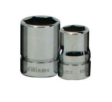 1/4" Williams 3/8" Dr Shallow Socket 6 Pt - B-608
