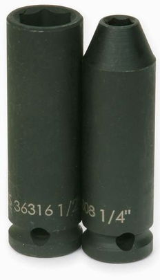 1/4" Williams 3/8" Dr Deep Impact Socket 6 Pt - 36308