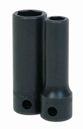 3/8" Williams 3/8" Dr Deep Impact Socket 6 Pt - 12-612
