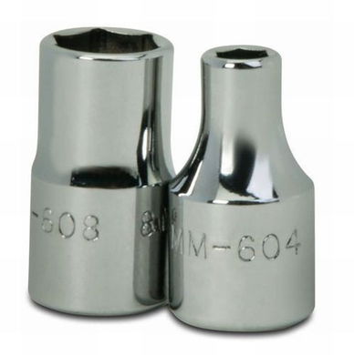 12MM Williams 1/4" Dr Shallow Socket 6 Pt - MM-612