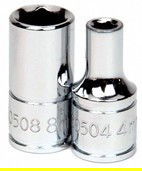 4.5MM Williams 1/4" Dr Shallow Socket 6 Pt - 30598
