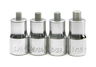 1/8 - 3/16" Williams 1/4" Dr Hex Bit Socket Set 4 Pcs - WSM-4TRC