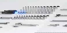 4 - 14MM Williams 1/4" Dr Shallow & Deep Socket & Tool Set 6 Pt 30 Pcs - MSM-30HF