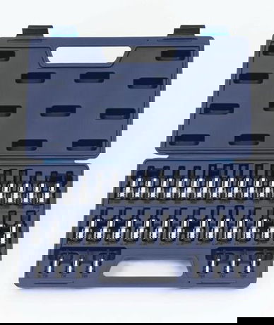 Williams 1/4" & 3/8" Dr Hex, Screwdriver & Torx Bit Socket Set 32 Pcs & Tool Box - 50681