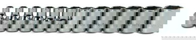 4 - 14MM Williams 1/4" Dr Shallow Socket Set 6 Pt 12 Pcs - MSM-12HRC