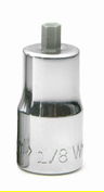 1/8" Williams 1/4" Dr Hex Bit Socket - MA-4SA