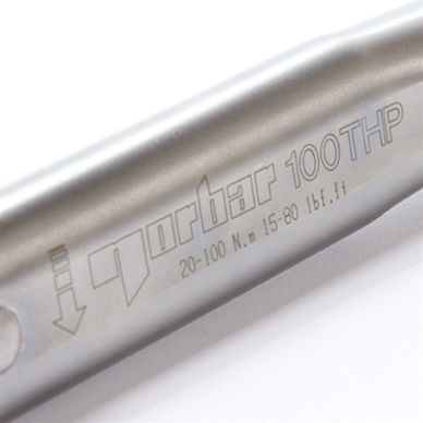 15 - 80 Ft Lbs / 20 - 100 Nm Norbar 16mm Preset Changeable Head Torque Wrench - 100 THP 11143