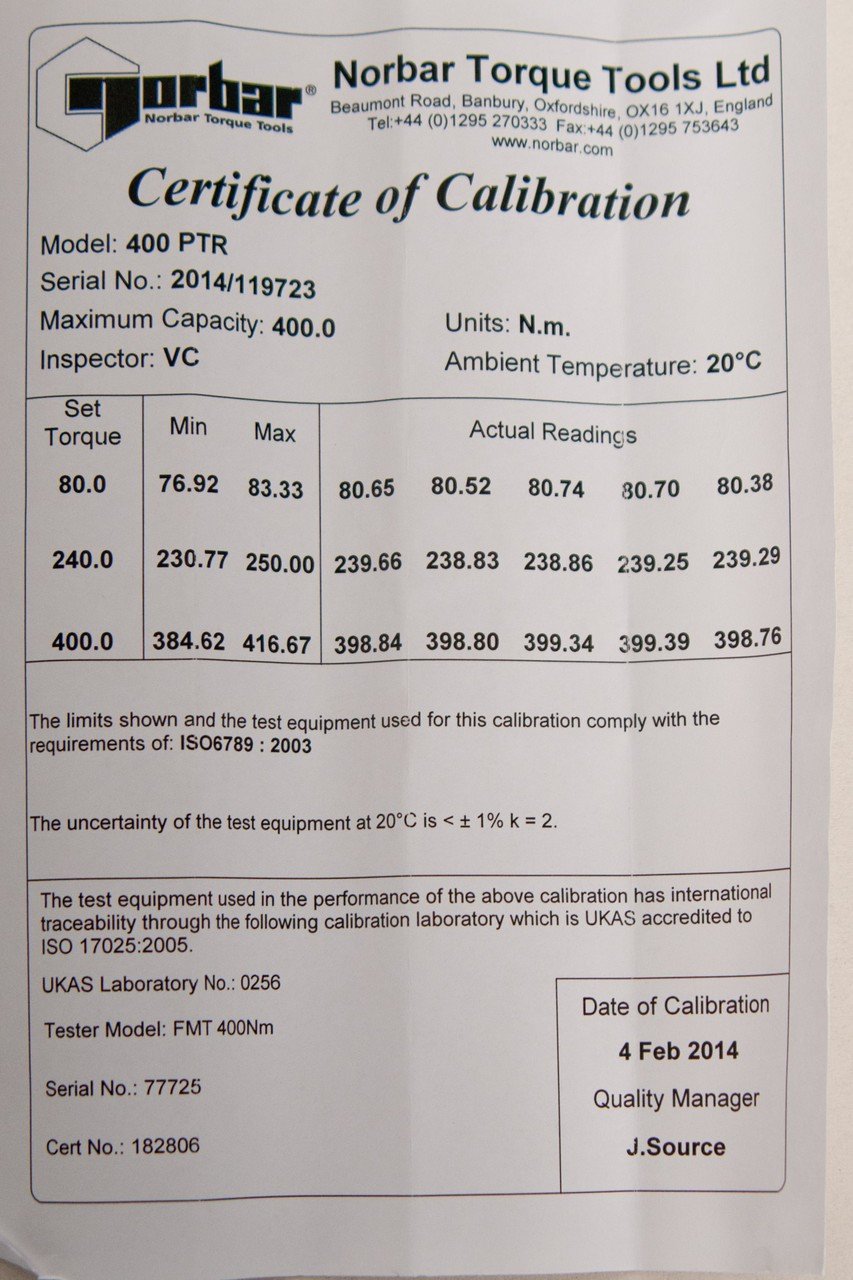 1 2 Dr 50 250 Ft Lbs 60 340 Nm Norbar NorTorque Adj Torque