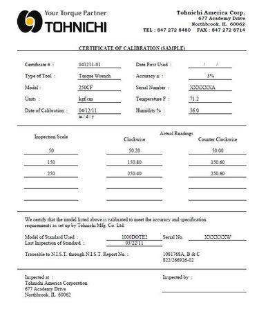 1/4" Hex 6 - 22 In Lbs Tohnichi Slip Type Adjustable Torque Driver - RTD22I
