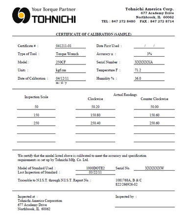 2.7 - 13.2 In Lbs / 0.3 - 1.5Nm Tohnichi Interchangeable Head Preset Torque Wrench - 1.5N4x8D