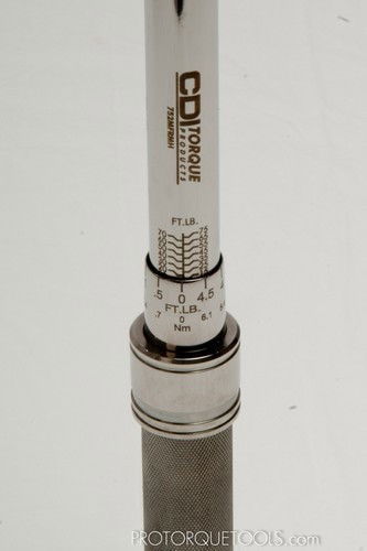 3/8" Dr Flex-Head 10 - 80 Ft Lbs CDI Adj Torque Wrench - 802MFRFMHSS