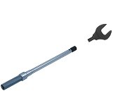 29.5 - 147.5 Ft Lbs / 40 - 200 Nm Williams Y Shank Adj Changeable Head Torque Wrench - 200NMIMHW