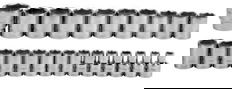 9 - 36MM Williams 1/2" Dr Shallow Socket Set On Clip Rail 6 Pt 24 Pcs- JHW32941