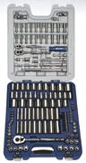 SAE & MM Williams 1/4", 3/8", 1/2" Dr Socket & Tool Set 138 Pcs - JHW50612B