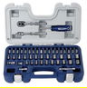 SAE & MM Williams 1/4" Dr Shallow & Bit Socket & Tool Set 47 Pcs - JHW50601B