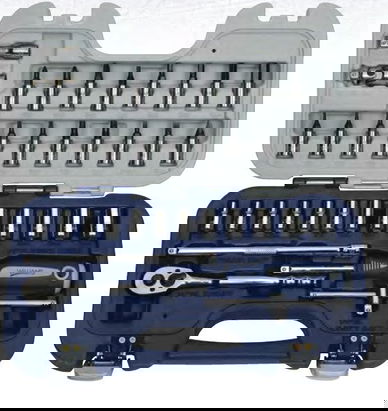 MM Williams 1/4" Dr Socket & Tool Set 36 Pcs - JHW50604B