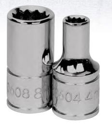 5MM Williams 1/4" Dr Shallow Socket 12 Pt - JHW30605A