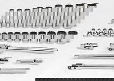 SAE Williams 3/8" Dr Socket & Drive Tool Set 28 Pcs - JHWWSB-28F