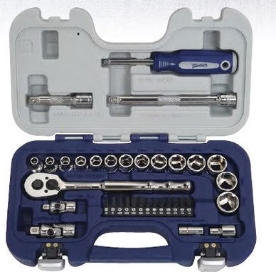 35 Piece Williams 3/8" Dr Basic Tool Set - JHW50613B