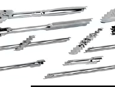 Williams 3/8" Dr Ratchet & Drive Tool Set 6 Pcs - JHWDTB-6