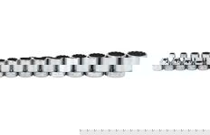1/4 - 1" Williams 3/8" Dr Shallow Socket Set On Clip Rail 12 Pt 13 Pc- JHWWSB-13RC