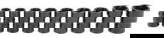 10 - 19MM Williams Turbosocket Salvage Socket Set On Clip Rail Metric - JHWTSMS3809